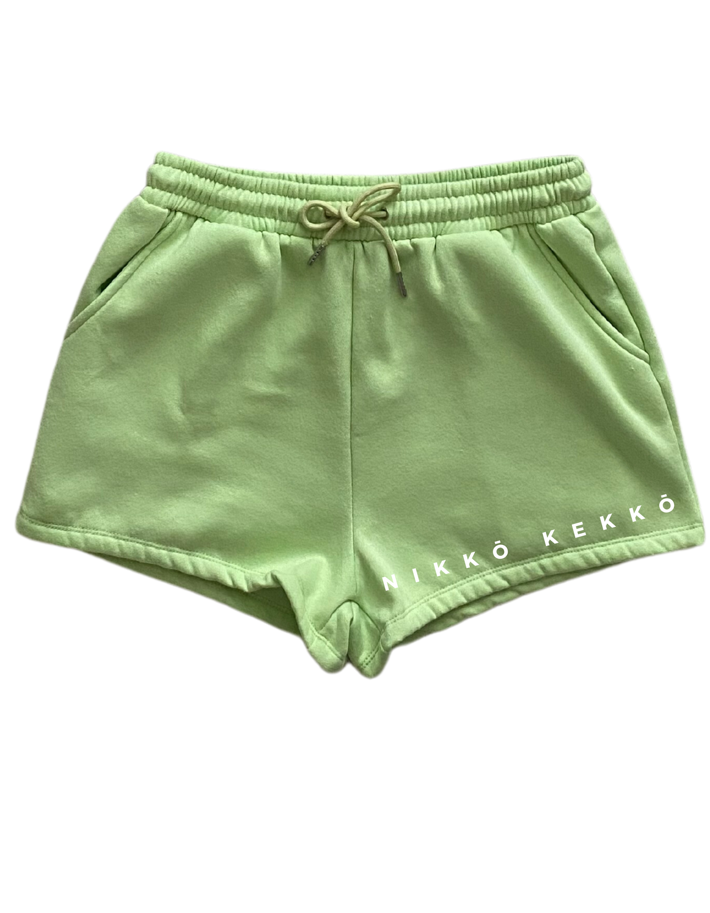 Green Mommy and Me Matching Shorts Womens