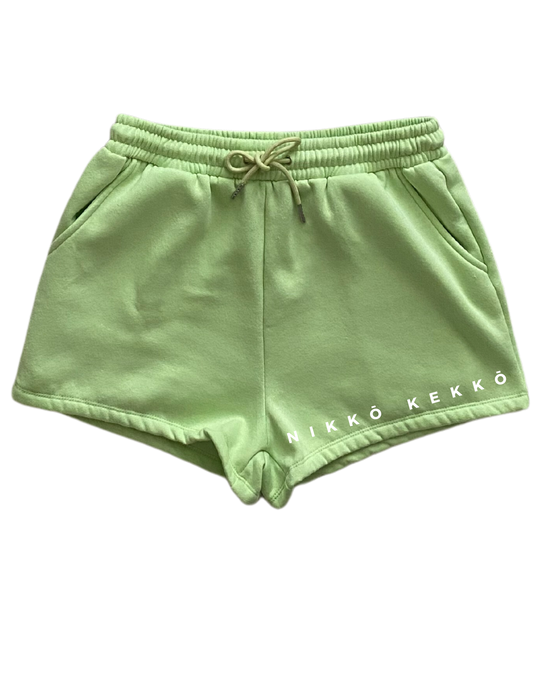 Green Mommy and Me Matching Shorts Womens