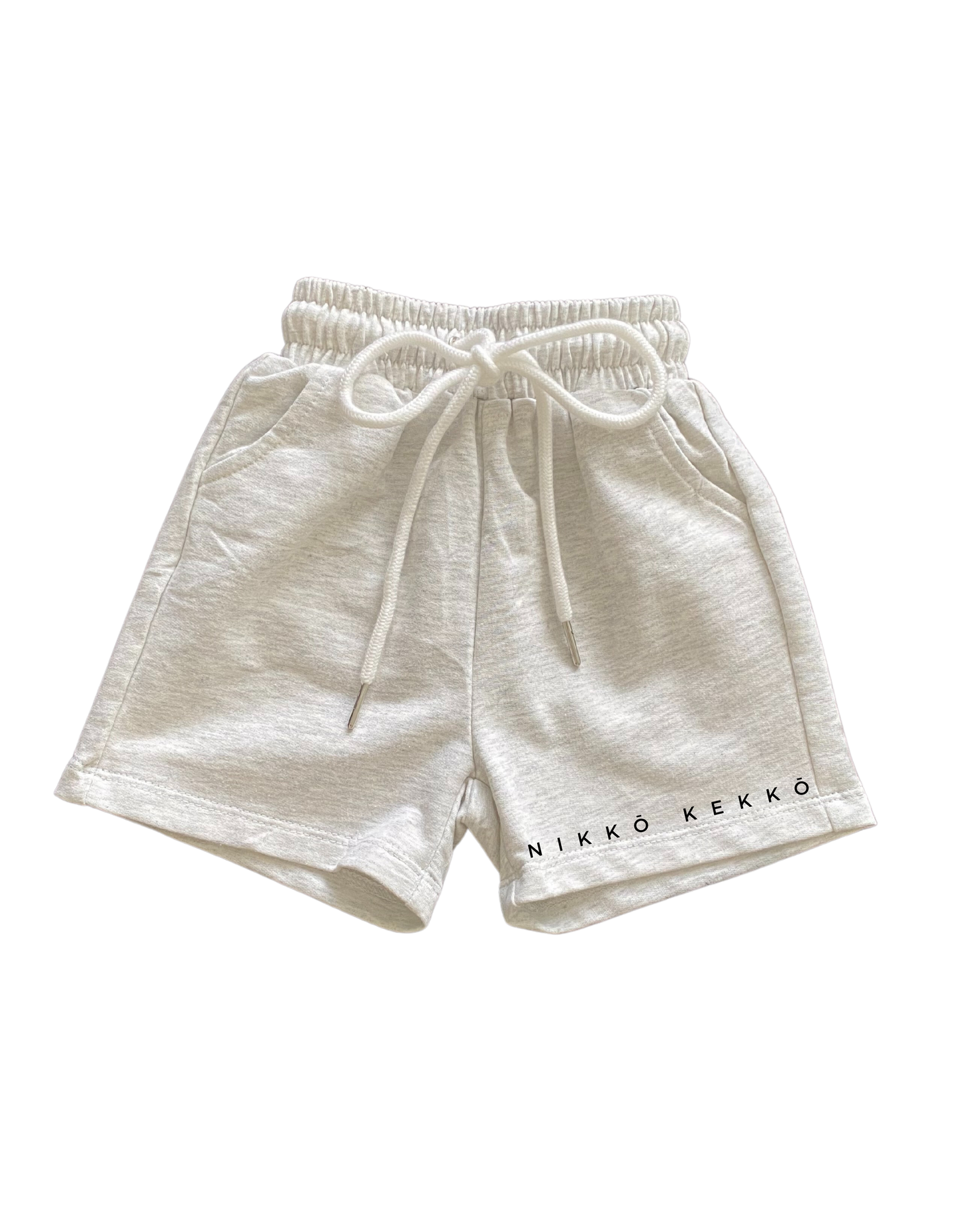 U-Comfort Cotton Grey Shorts Kids